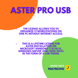 ASTER PRO-USB WITHOUT INTERNET ACCESS